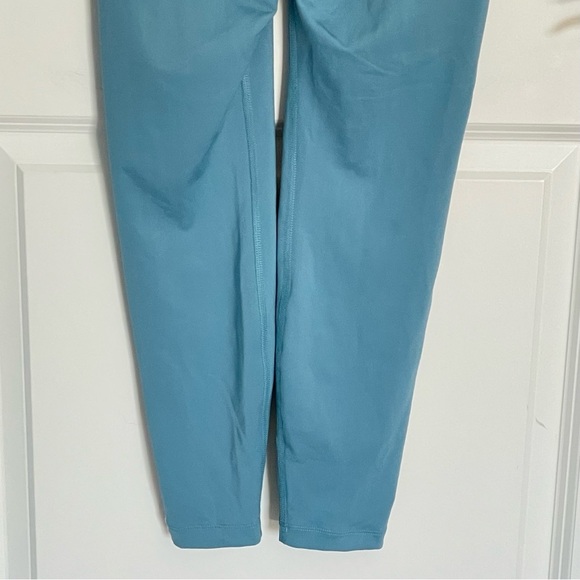 Nike Dri-Fit Blue High Rise Crochet Edge 7/8 Leggings - 47015 - Picture 7 of 11